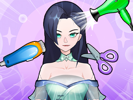 Screenshot of Fashion Stylist Salon Makeover available on the Drift Boss arcade hub catalog