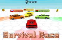 Screenshot of Survival Race available on the Drift Boss arcade hub catalog