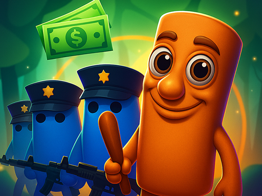 Screenshot of TunTun Sahur: Super Runner Game available on the Drift Boss arcade hub catalog